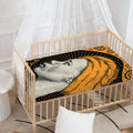 Tribal African Girl Print Baby Crib Sheet