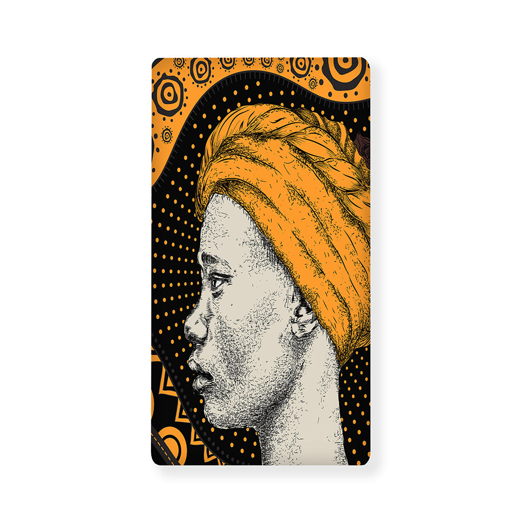 Tribal African Girl Print Baby Crib Sheet