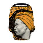 Tribal African Girl Print Baby Seat Cover