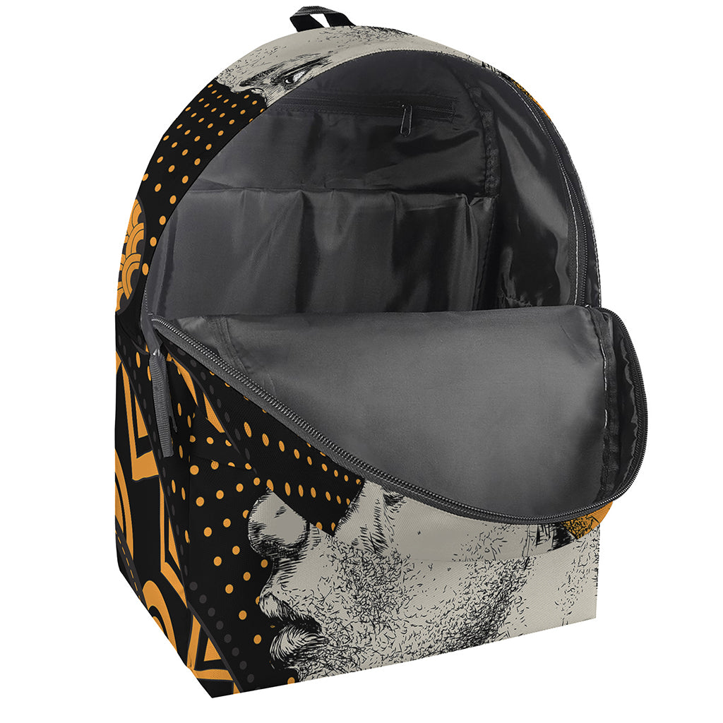Tribal African Girl Print Backpack