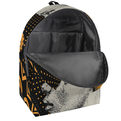 Tribal African Girl Print Backpack