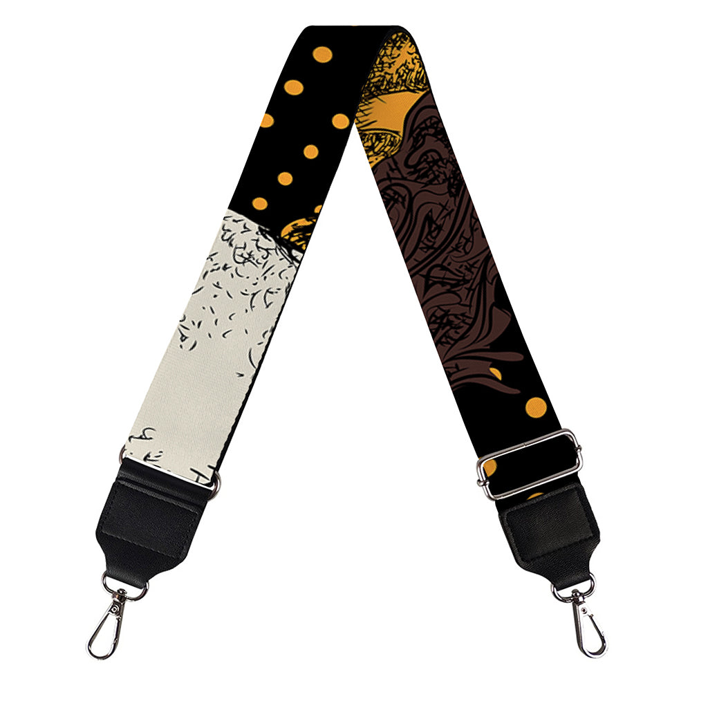 Tribal African Girl Print Bag Strap