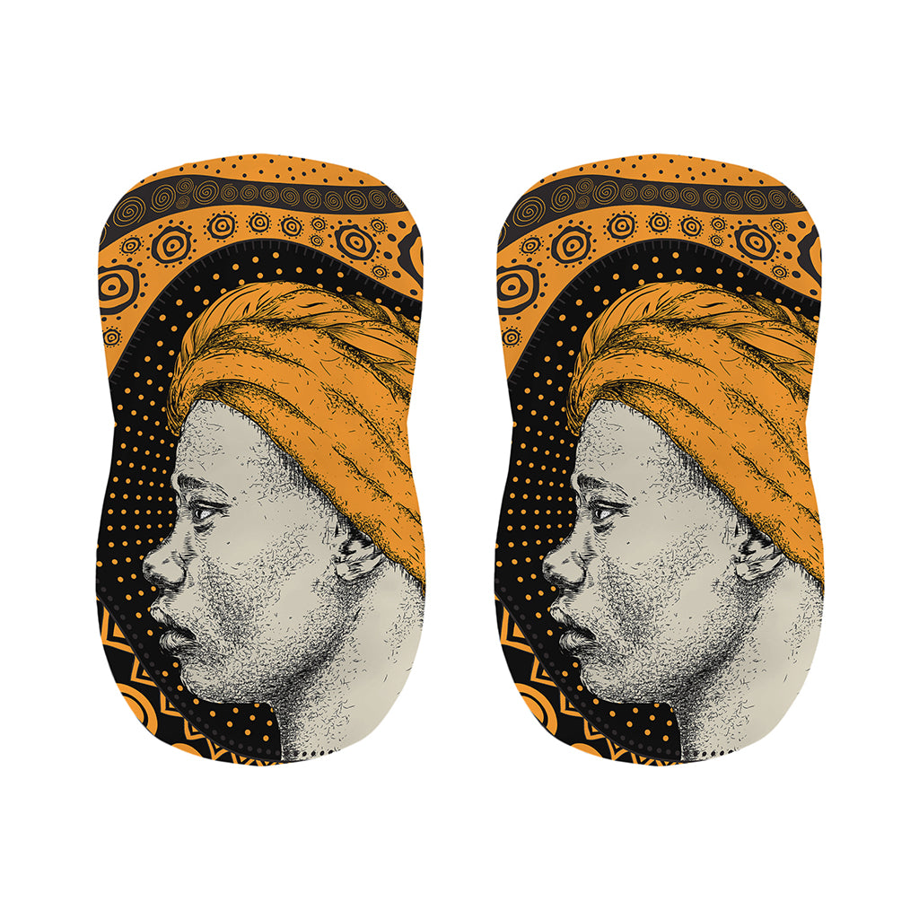 Tribal African Girl Print Bar Stool Covers