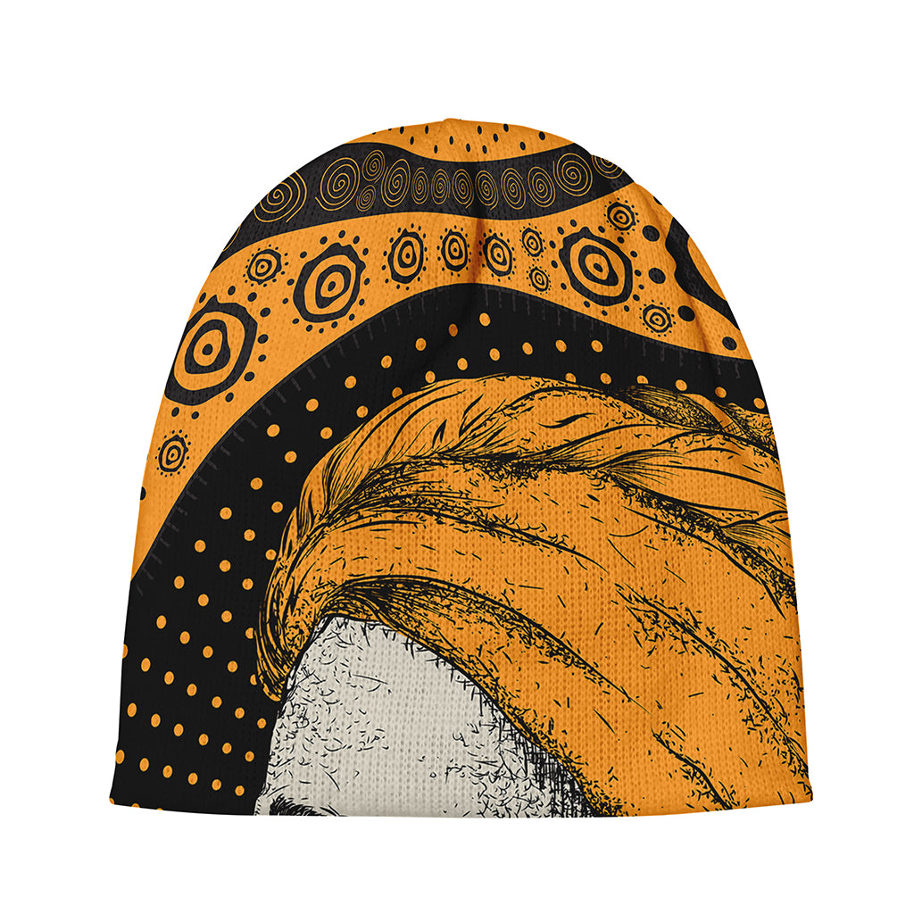 Tribal African Girl Print Beanie