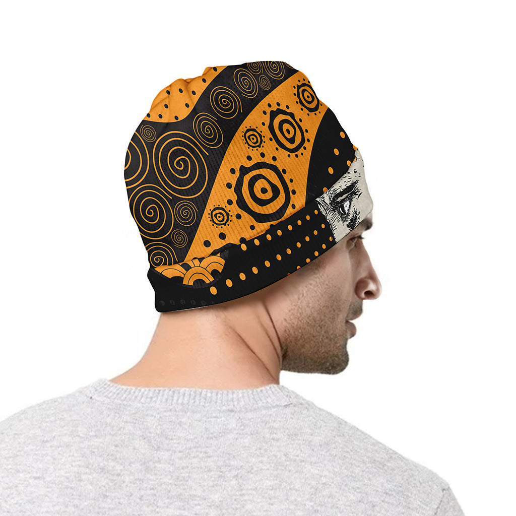 Tribal African Girl Print Beanie