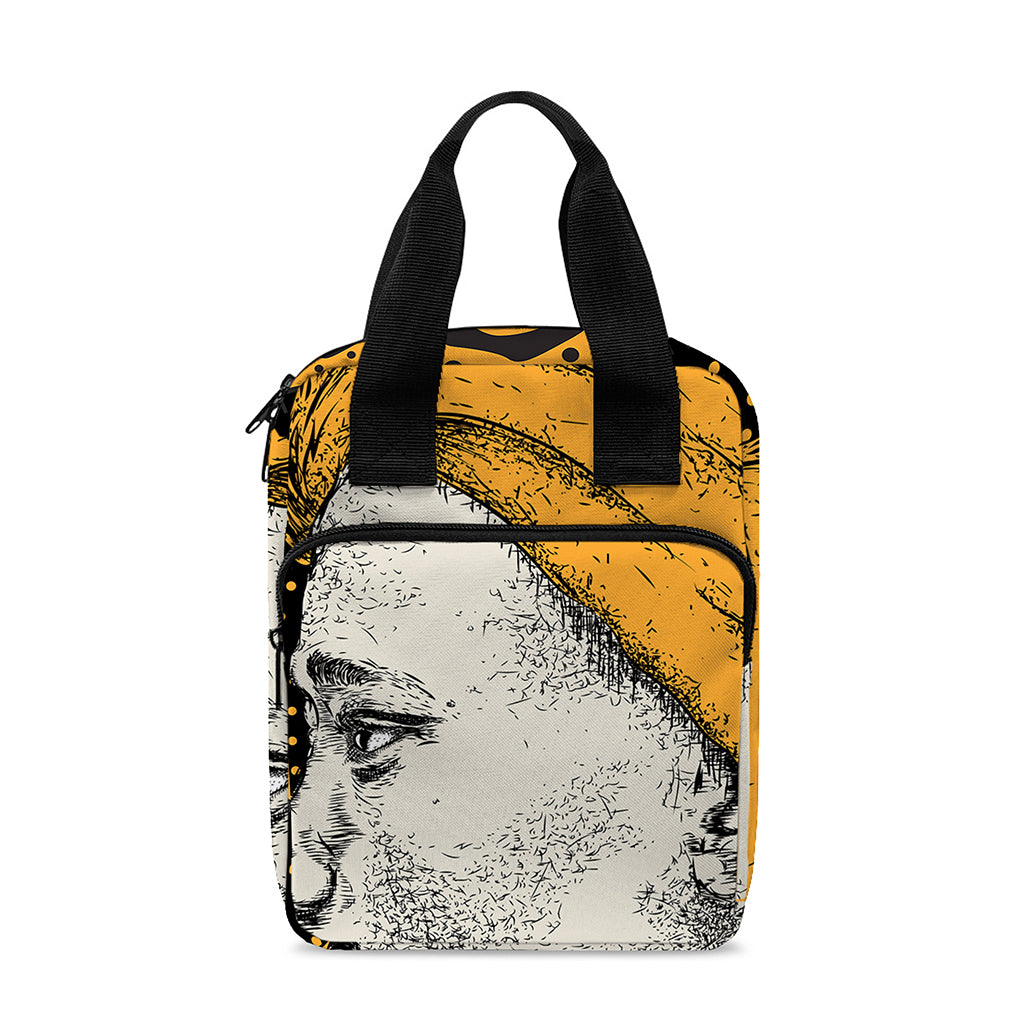 Tribal African Girl Print Bible Tote Bag