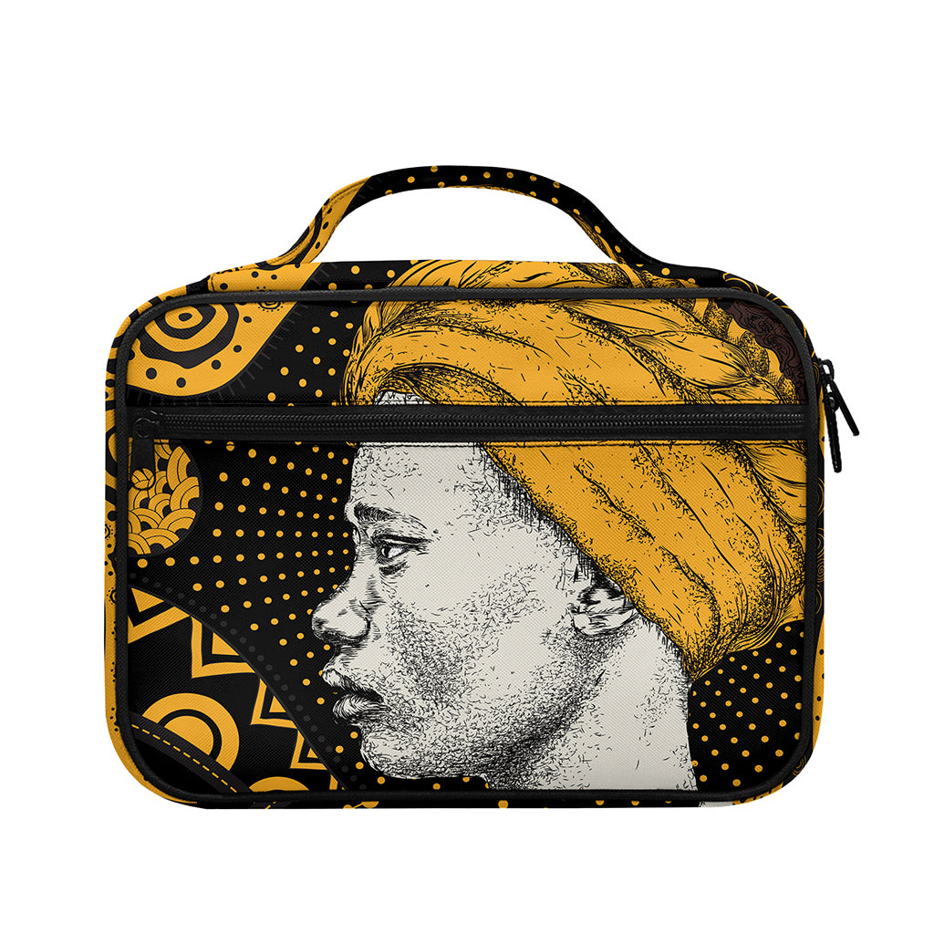 Tribal African Girl Print Briefcase Bible Bag