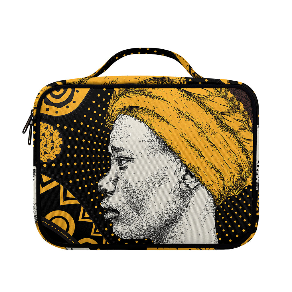 Tribal African Girl Print Briefcase Bible Bag