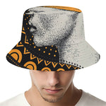 Tribal African Girl Print Bucket Hat