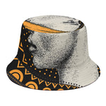 Tribal African Girl Print Bucket Hat