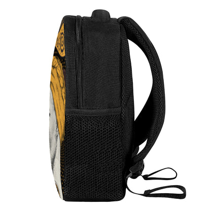 Tribal African Girl Print Casual Backpack