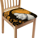Tribal African Girl Print Chair Cushion Cover