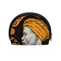 Tribal African Girl Print Coin Purse