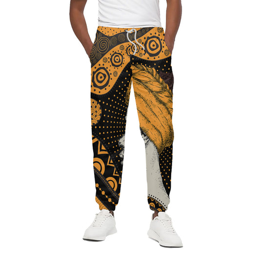 Tribal African Girl Print Cotton Pants