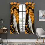 Tribal African Girl Print Curtain