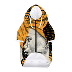 Tribal African Girl Print Dog Zip Up Hoodie