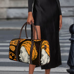 Tribal African Girl Print Duffle Bag