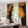 Tribal African Girl Print Extra Wide Grommet Curtains