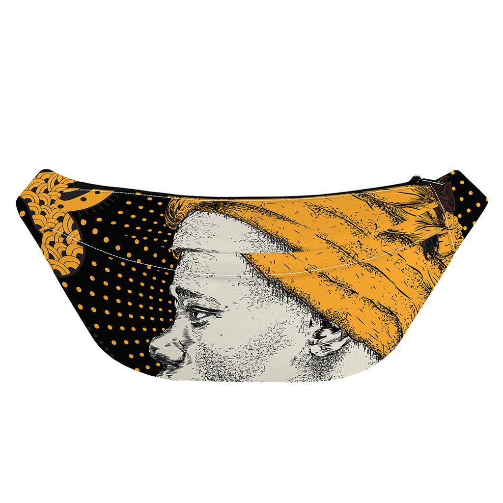 Tribal African Girl Print Fanny Pack