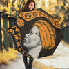 Tribal African Girl Print Foldable Umbrella