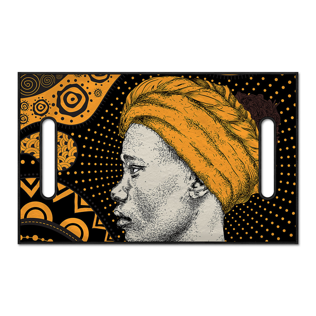 Tribal African Girl Print Golf Cart Seat Cover