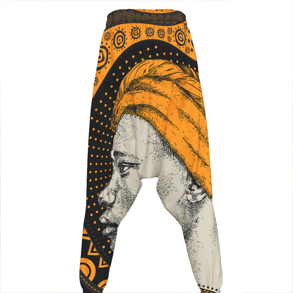 Tribal African Girl Print Hammer Pants