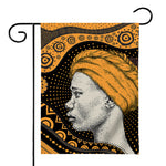 Tribal African Girl Print House Flag