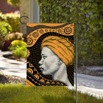 Tribal African Girl Print House Flag