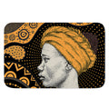 Tribal African Girl Print Indoor Door Mat