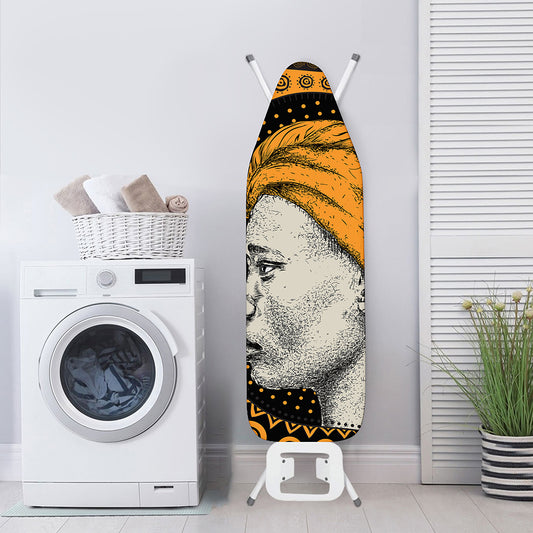 Tribal African Girl Print Ironing Board Cover