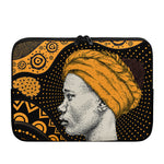 Tribal African Girl Print Laptop Sleeve