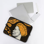 Tribal African Girl Print Laptop Sleeve
