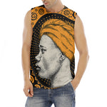 Tribal African Girl Print Men's Fitness Tank Top