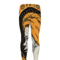Tribal African Girl Print Men's Leggings