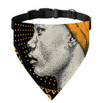 Tribal African Girl Print Over The Collar Dog Bandana