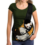 Tribal African Girl Print Pet Sling Carrier