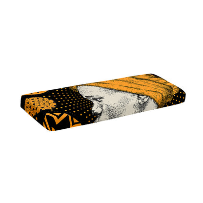 Tribal African Girl Print Piano Keyboard Cover
