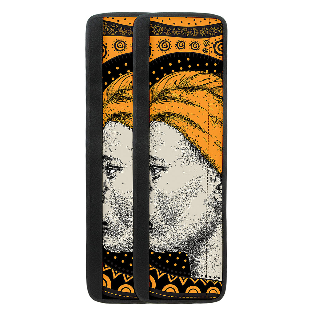 Tribal African Girl Print Refrigerator Handle Covers