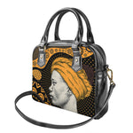 Tribal African Girl Print Shoulder Handbag
