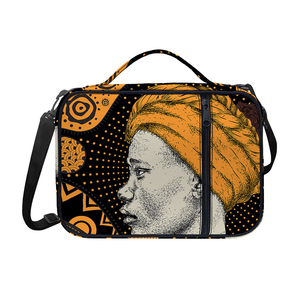 Tribal African Girl Print Shoulder Strap Bible Bag