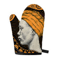 Tribal African Girl Print Single Oven Mitt