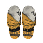 Tribal African Girl Print Slippers