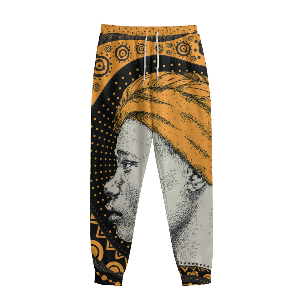 Tribal African Girl Print Sweatpants
