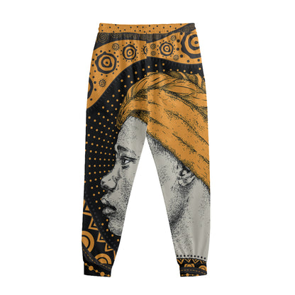 Tribal African Girl Print Sweatpants
