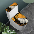 Tribal African Girl Print Toilet Lid And Tank Cover Set