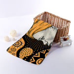 Tribal African Girl Print Towel