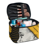 Tribal African Girl Print Travel Makeup Bag