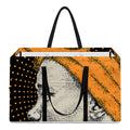 Tribal African Girl Print Utility Tote Bag