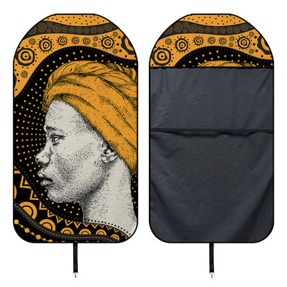 Tribal African Girl Print Waterproof Car Seat Cover