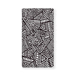 Tribal Aztec Geometric Pattern Print Baby Crib Sheet